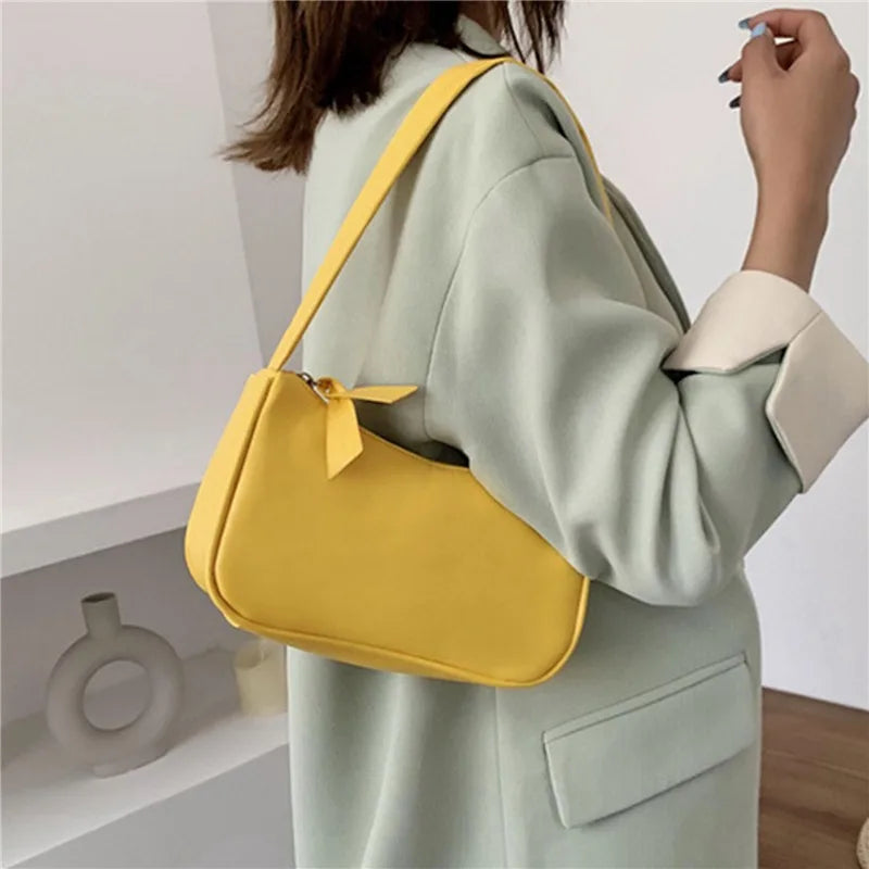 2024 Casual One Size Bag Women's Shoulder Bag Armpit Portable Bag Designer Bags Luxury Purses and Handbags Bolsos Para Mujer