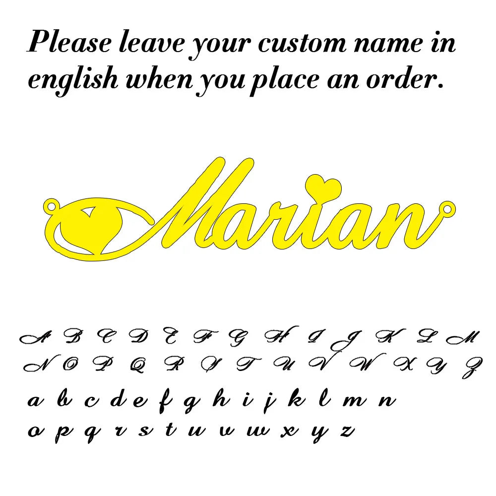 Custom Name Necklace for Women Personalised Cursive Letter Pendant Stainless Steel Jewelry Men Chain Choker Collar Personalizado