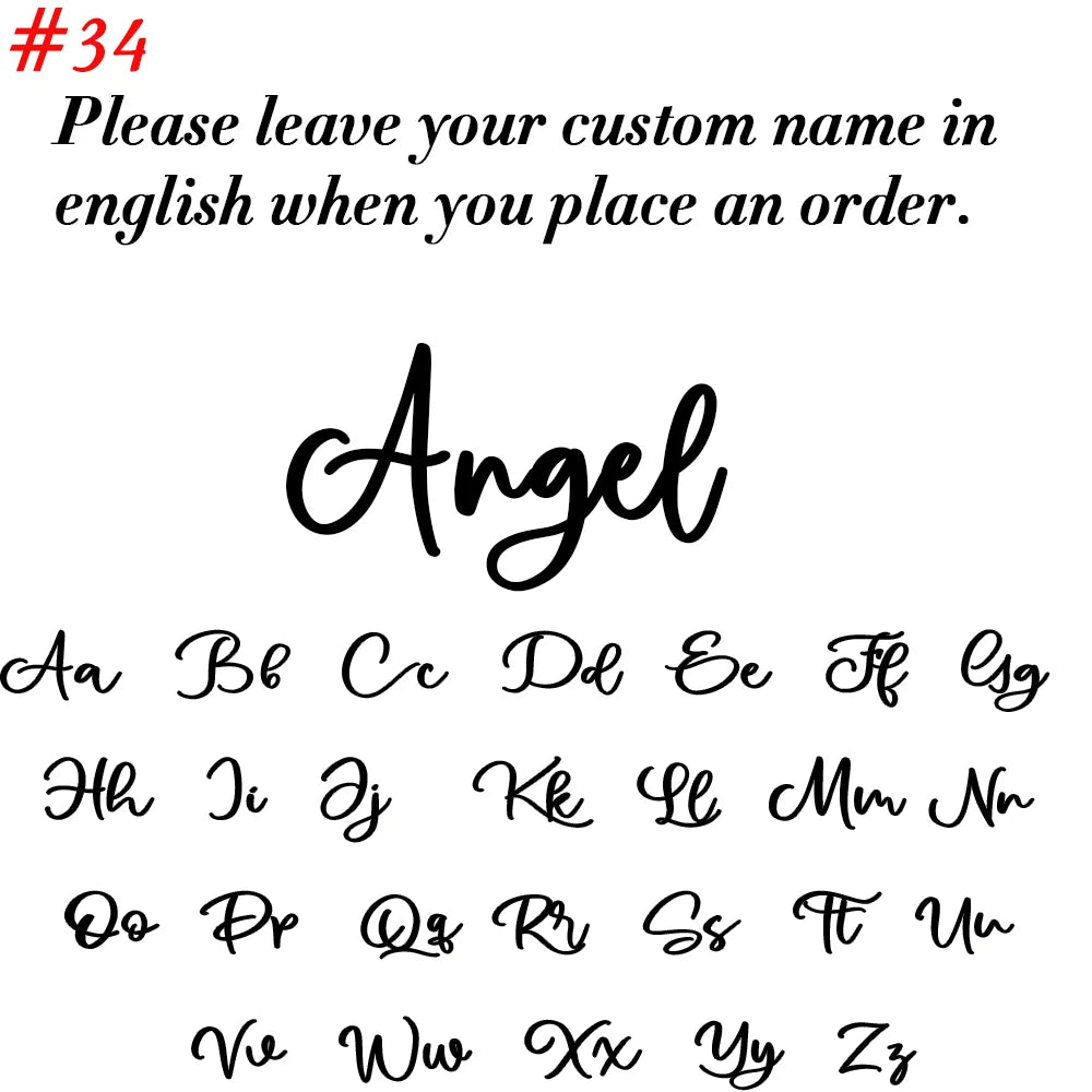 Custom Name Necklace for Women Personalised Cursive Letter Pendant Stainless Steel Jewelry Men Chain Choker Collar Personalizado