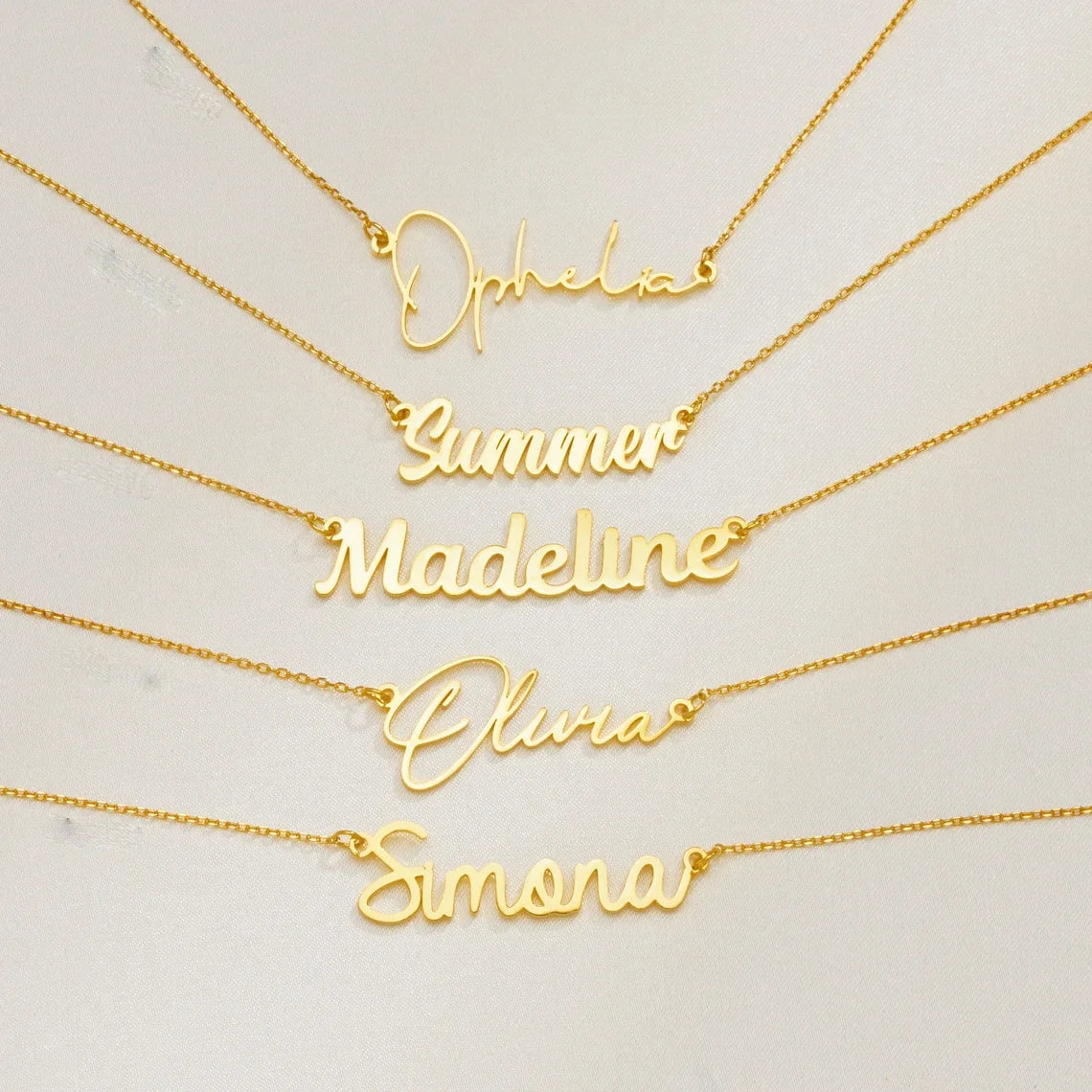 Custom Name Necklace for Women Personalised Cursive Letter Pendant Stainless Steel Jewelry Men Chain Choker Collar Personalizado